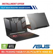 ASUS FA507NV-0042B7535HS 15.6"(R5-7535HS/16GB/512G PCIe/RTX 4060 8G)