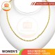 WOMEN'S GOLD NECKLACE 999.9 GOLD - 123273: 43 cm / 2.48錢 (9.30 gr)