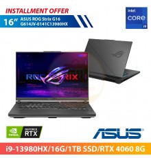ASUS ROG Strix G16 G614JV-0141C13980HX 16"(i9-13980HX/16G/1TB SSD/RTX 4060 8G)
