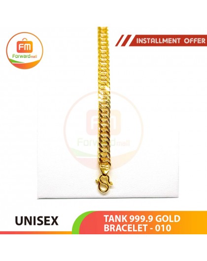 TANK 999.9 GOLD BRACELET - 010: 20cm