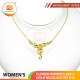 FLOWER WOMEN'S 999.9 GOLD NECKLACE SET 012: 42cm