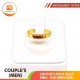 COUPLE'S 999.9 GOLD RING - 028 (Men size)
