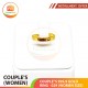 COUPLE'S 999.9 GOLD RING - 029 (Women size)