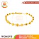 BALL 999.9 GOLD BRACELET - 025: 17cm