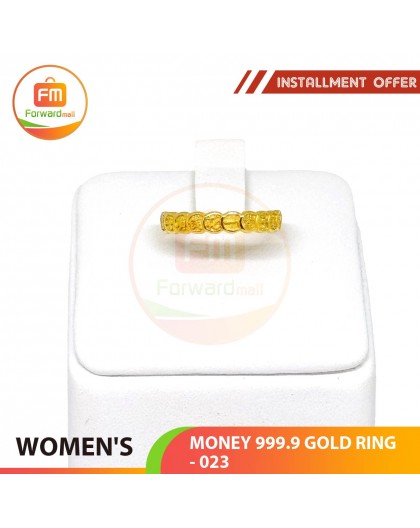 MONEY 999.9 GOLD RING - 023