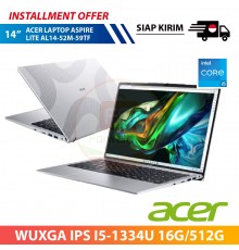 【IND】ACER LAPTOP ASPIRE LITE AL14-52M-59TF 14" WUXGA IPS  I5-1334U 16G/512G