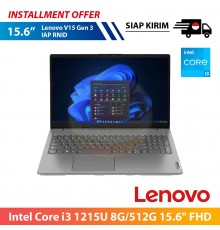 【IND】Lenovo V15 Gen 3 IAP RNID Intel Core i3 1215U 8G/512G 15.6" FHD