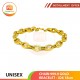 CHAIN 999.9 GOLD BRACELET - 026: 18cm