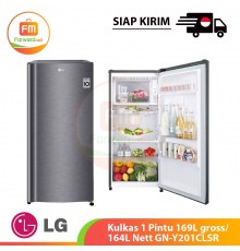【IND】LG Kulkas 1 Pintu 169L gross/ 164L Nett GN-Y201CLSR