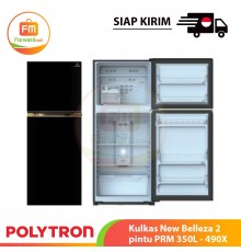 【IND】POLYTRON Kulkas New Belleza 2 pintu PRM 350L - 490X
