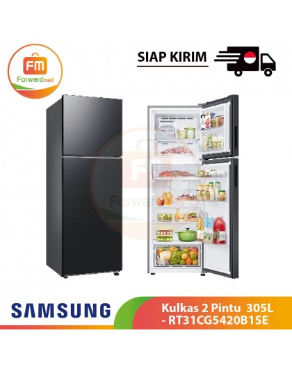 【IND】Samsung Kulkas 2 Pintu  305L - RT31CG5420B1SE