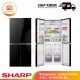 【IND】Sharp Refrigerator - Kulkas 4 Pintu 472 L - SJ-IF51PG-BK