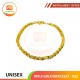 UNISEX 999.9 GOLD BRACELET - 032: 18cm