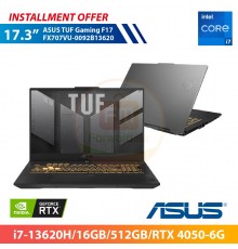 ASUS TUF Gaming F17 FX707VU-0092B13620 17.3"(i7-13620H/16GB/512GB/RTX 4050-6G)