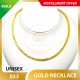 UNISEX 999.9 GOLD NECKLACE - 023: 45cm