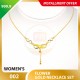 INFINITY WOMEN'S 999.9 GOLD NECKLACE SET 002: 42cm
