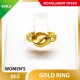 WOMEN'S 999.9 GOLD RING - 002