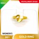 WOMEN'S 999.9 GOLD RING - 001