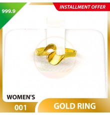 WOMEN'S 999.9 GOLD RING - 001