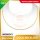 WOMEN'S 999.9 GOLD NECKLACE - 004: 42cm