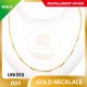 WOMEN'S 999.9 GOLD BRACELET - 005: 18cm