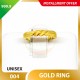 WOMEN'S 999.9 GOLD RING - 004
