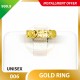 WOMEN'S 999.9 GOLD RING - 006
