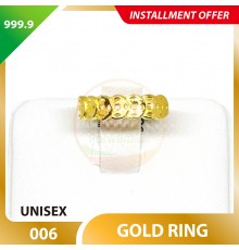 WOMEN'S 999.9 GOLD RING - 006