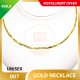UNISEX 999.9 GOLD NECKLACE - 007: 55cm