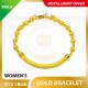 WOMEN'S 999.9 GOLD BRACELET - 012: 18cm