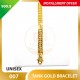 TANK 999.9 GOLD BRACELET - 007: 17cm