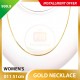WOMEN'S 999.9 GOLD NECKLACE - 011: 51cm