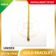 UNISEX 999.9 GOLD BRACELET - 017: 16-19cm