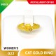 CAT 999.9 GOLD RING - 022