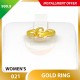 WOMEN'S 999.9 GOLD RING - 021