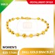 BALL 999.9 GOLD BRACELET - 025: 17cm
