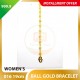 BALL 999.9 GOLD BRACELET - 016: 19cm