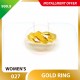 WOMEN'S 999.9 GOLD RING - 027