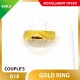 COUPLE'S 999.9 GOLD RING - 018 (Men size)
