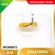 WOMEN'S 999.9 GOLD RING - 016