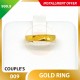 COUPLE'S 999.9 GOLD RING - 009 (Men size)