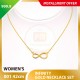 INFINITY WOMEN'S 999.9 GOLD NECKLACE SET 001: 42cm