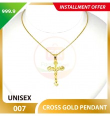 CROSS 999.9 GOLD PENDANT - 007