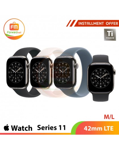 Apple Watch Series 11 42mm LTE-M/L Titanium metal