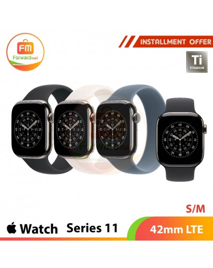 Apple Watch Series 11 42mm LTE-S/M Titanium metal