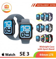 Apple Watch SE 3 44mm Midnight Case with Sport Band LTE