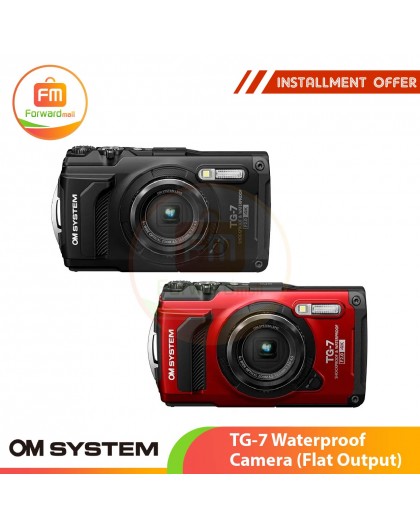 OM SYSTEMTough TG-7 Waterproof Camera (Flat Output)