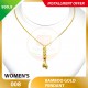 BAMBOO 999.9 GOLD PENDANT - 008
