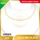 UNISEX 999.9 GOLD NECKLACE - 025: 45cm