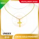 CROSS 999.9 GOLD PENDANT - 010